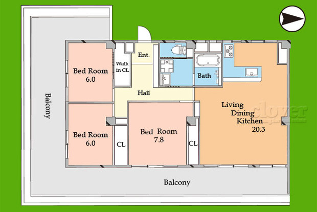 apartment 東京都渋谷区神宮前４丁目11-6　表参道千代田ビル7F