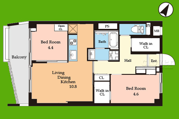 apartment 東京都渋谷区神宮前４丁目11-6　表参道千代田ビル7F
