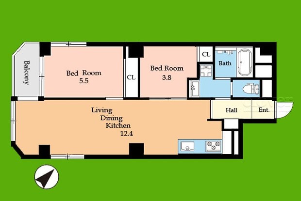 apartment 東京都渋谷区神宮前４丁目11-6　表参道千代田ビル7F