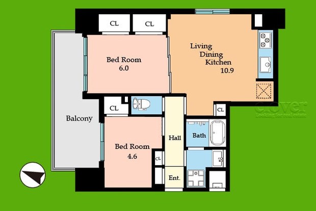 apartment 東京都渋谷区神宮前４丁目11-6　表参道千代田ビル7F