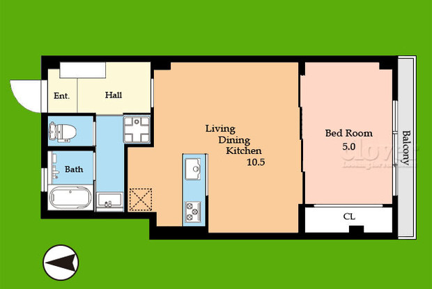 apartment 東京都渋谷区神宮前４丁目11-6　表参道千代田ビル7F