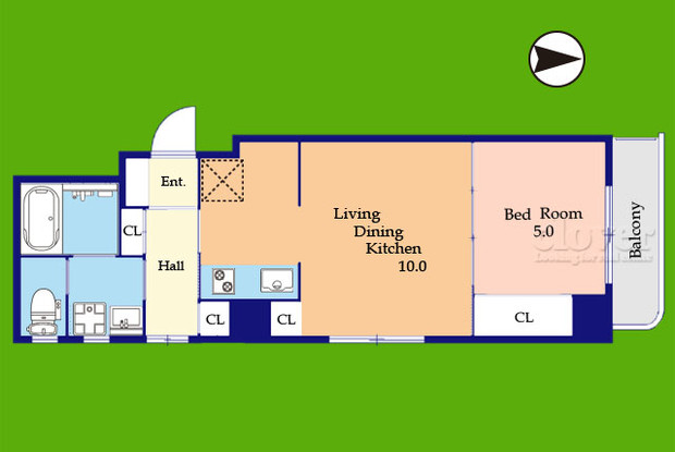 apartment 東京都渋谷区神宮前４丁目11-6　表参道千代田ビル7F