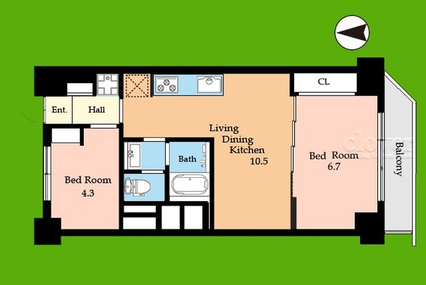 apartment 東京都渋谷区神宮前４丁目11-6　表参道千代田ビル7F