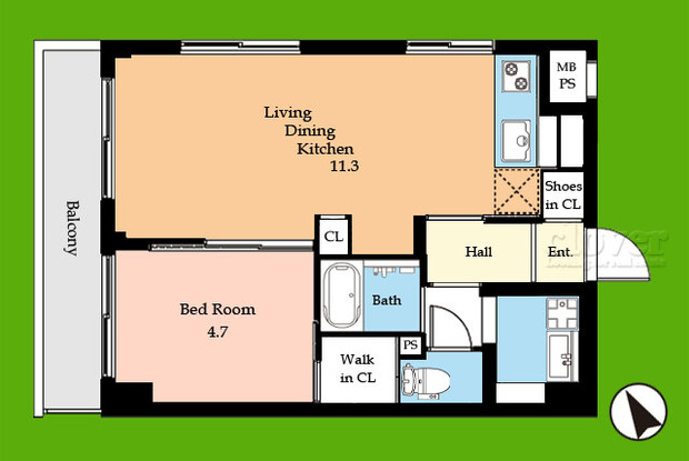 apartment 東京都渋谷区神宮前４丁目11-6　表参道千代田ビル7F