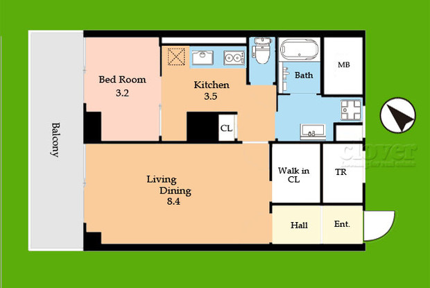 apartment 東京都渋谷区神宮前４丁目11-6　表参道千代田ビル7F