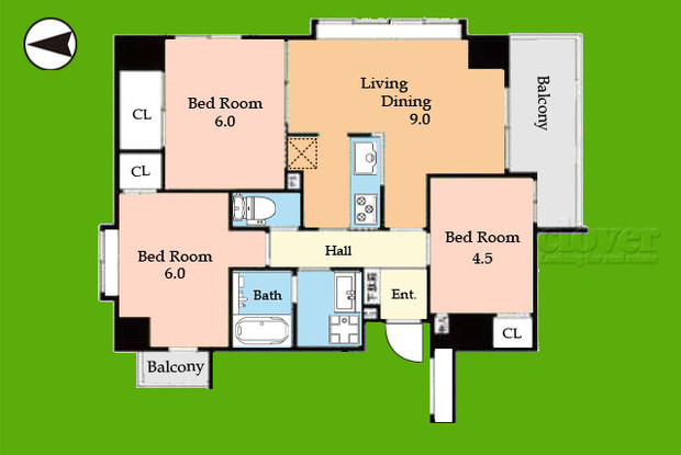apartment 東京都渋谷区神宮前４丁目11-6　表参道千代田ビル7F