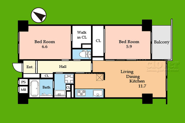 apartment 東京都渋谷区神宮前４丁目11-6　表参道千代田ビル7F
