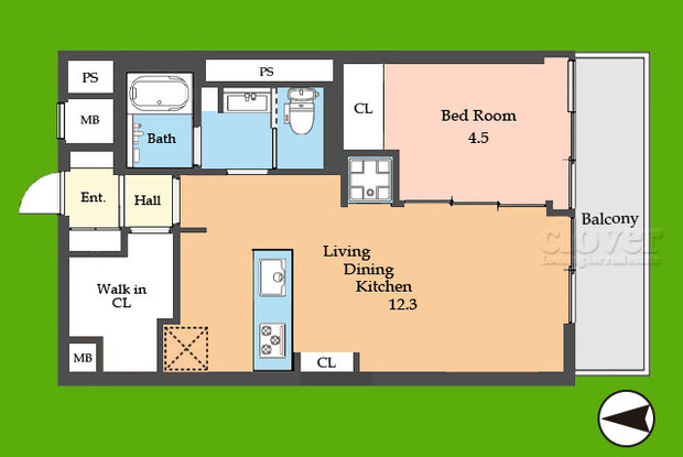 apartment 東京都渋谷区神宮前４丁目11-6　表参道千代田ビル7F
