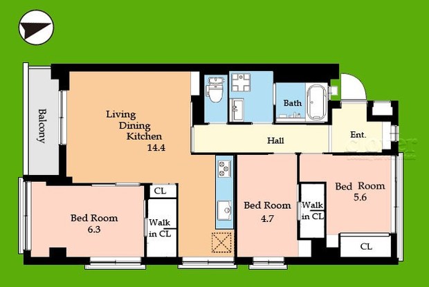 apartment 東京都渋谷区神宮前４丁目11-6　表参道千代田ビル7F
