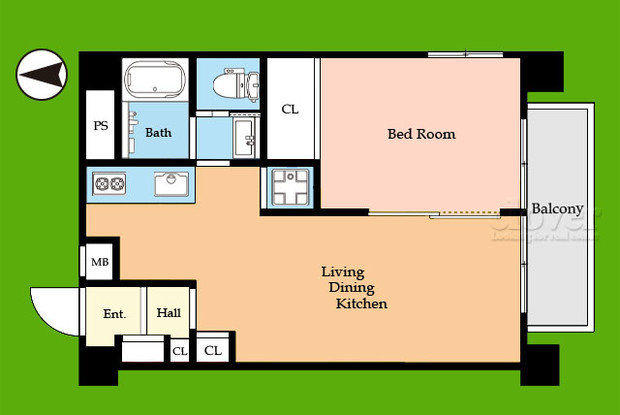 apartment 東京都渋谷区神宮前４丁目11-6　表参道千代田ビル7F