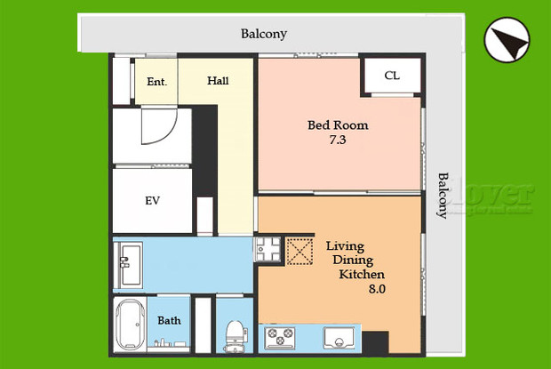 apartment 東京都渋谷区神宮前４丁目11-6　表参道千代田ビル7F