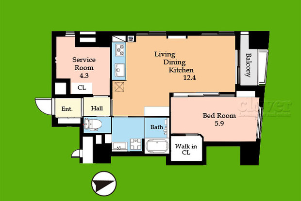 apartment 東京都渋谷区神宮前４丁目11-6　表参道千代田ビル7F