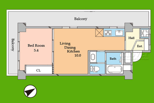 apartment 東京都渋谷区神宮前４丁目11-6　表参道千代田ビル7F