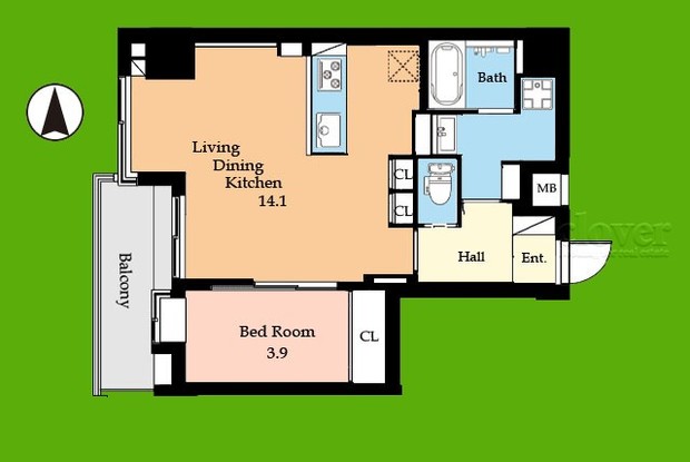apartment 東京都渋谷区神宮前４丁目11-6　プレファス表参道7F