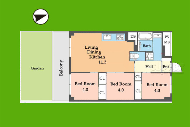 apartment 東京都渋谷区神宮前４丁目11-6　表参道千代田ビル7F