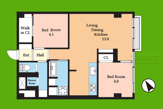 apartment 東京都渋谷区神宮前４丁目11-6　プレファス表参道7F