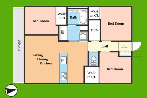 apartment 東京都渋谷区神宮前４丁目11-6　プレファス表参道7F