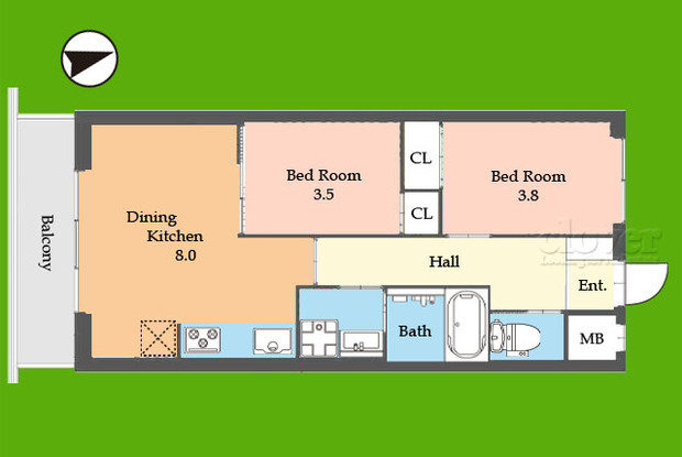 apartment 東京都渋谷区神宮前４丁目11-6　プレファス表参道7F