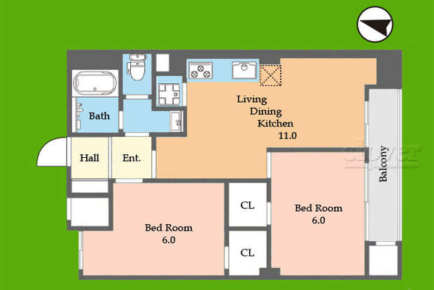 apartment 東京都渋谷区神宮前４丁目11-6　プレファス表参道7F