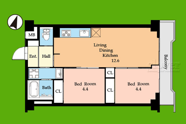 apartment 東京都渋谷区神宮前４丁目11-6　プレファス表参道7F