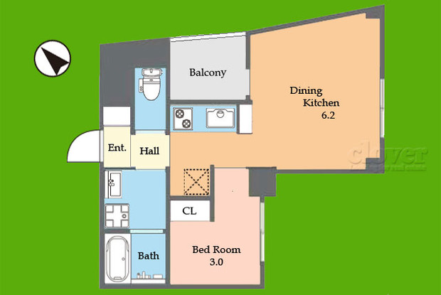 apartment 東京都渋谷区神宮前４丁目11-6　プレファス表参道7F