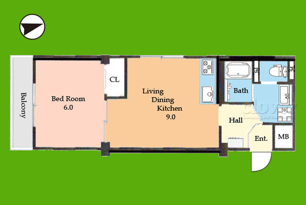 apartment 東京都渋谷区神宮前４丁目11-6　プレファス表参道7F