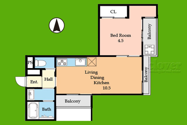 apartment 東京都渋谷区神宮前４丁目11-6　プレファス表参道7F
