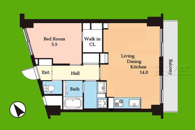apartment 東京都渋谷区神宮前４丁目11-6　プレファス表参道7F