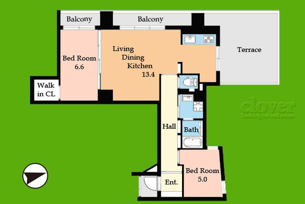 apartment 東京都渋谷区神宮前４丁目11-6　プレファス表参道7F