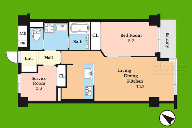 apartment 東京都渋谷区神宮前４丁目11-6　プレファス表参道7F
