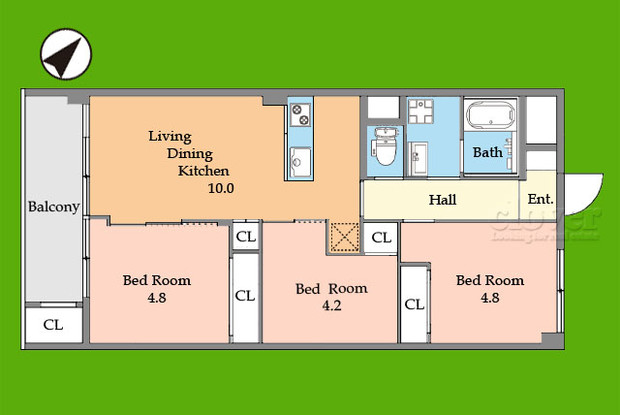 apartment 東京都渋谷区神宮前４丁目11-6　プレファス表参道7F