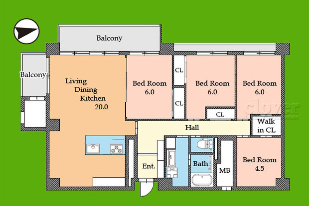 apartment 東京都渋谷区神宮前４丁目11-6　プレファス表参道7F