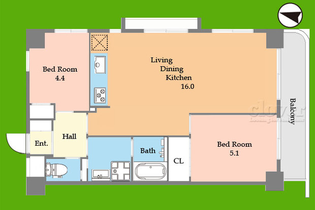 apartment 東京都渋谷区神宮前４丁目11-6　プレファス表参道7F