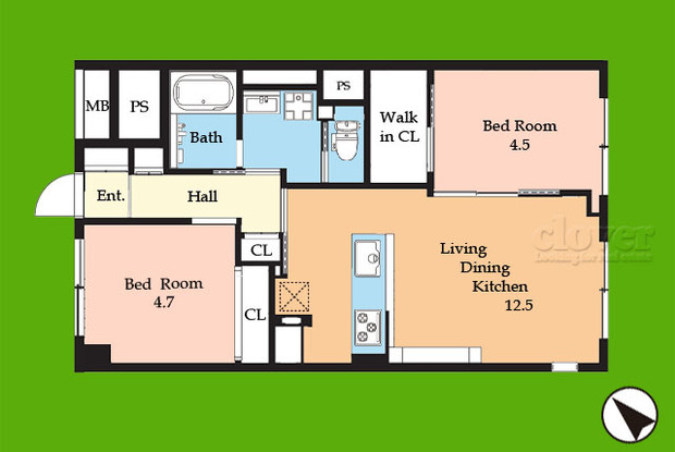 apartment 東京都渋谷区神宮前４丁目11-6　プレファス表参道7F