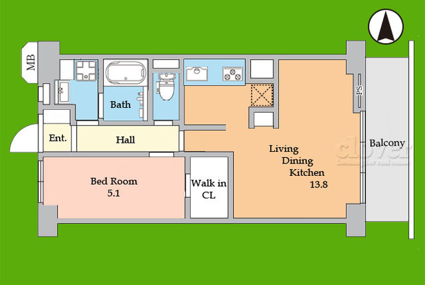 apartment 東京都渋谷区神宮前４丁目11-6　プレファス表参道7F
