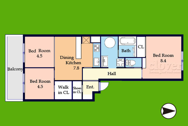 apartment 東京都渋谷区神宮前４丁目11-6　プレファス表参道7F