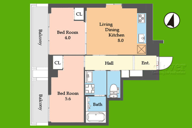apartment 東京都渋谷区神宮前４丁目11-6　プレファス表参道7F