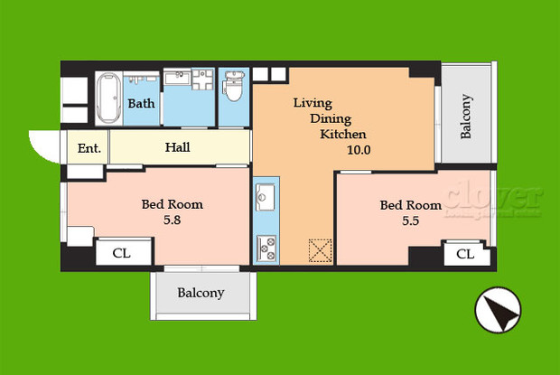 apartment 東京都渋谷区神宮前４丁目11-6　プレファス表参道7F