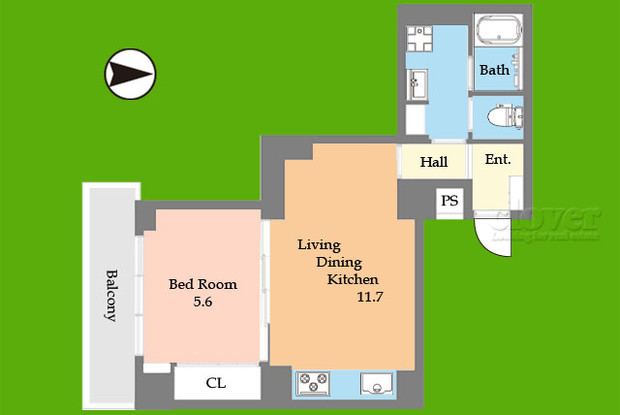 apartment 東京都渋谷区神宮前４丁目11-6　プレファス表参道7F