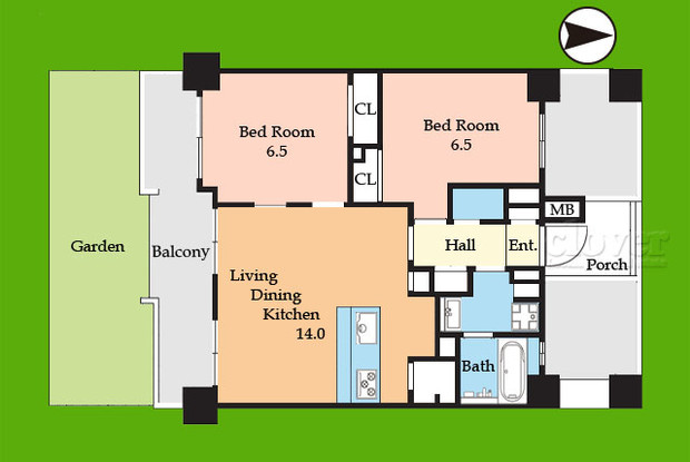 apartment 東京都渋谷区神宮前４丁目11-6　プレファス表参道7F