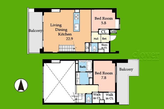 apartment 東京都渋谷区神宮前４丁目11-6　プレファス表参道7F