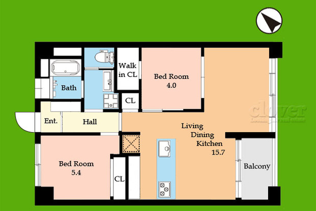 apartment 東京都渋谷区神宮前４丁目11-6　プレファス表参道7F