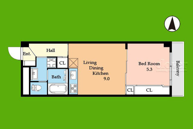 apartment 東京都渋谷区神宮前４丁目11-6　プレファス表参道7F
