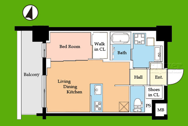 apartment 東京都渋谷区神宮前４丁目11-6　プレファス表参道7F