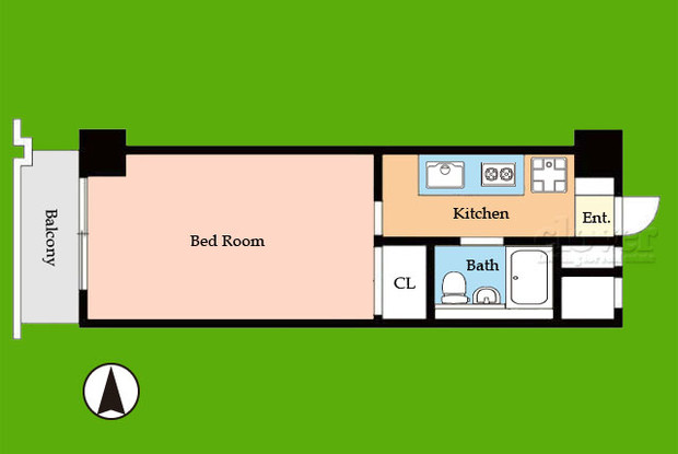 apartment 東京都渋谷区神宮前４丁目11-6　プレファス表参道7F