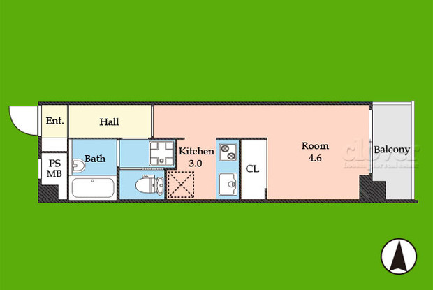 apartment 東京都渋谷区神宮前４丁目11-6　プレファス表参道7F