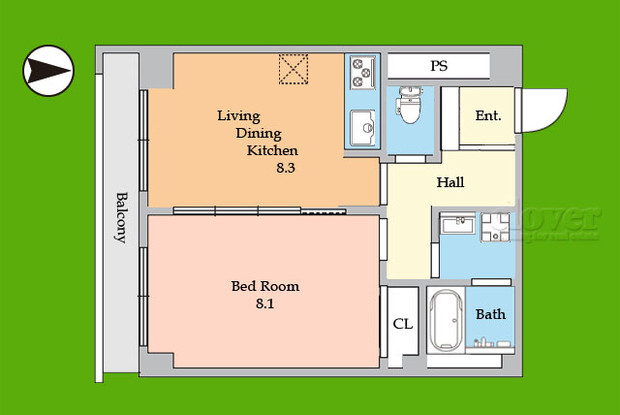 apartment 東京都渋谷区神宮前４丁目11-6　プレファス表参道7F