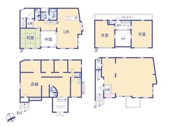 detached 東京都立川市錦町２丁目6-2 ステラNKビル1F
