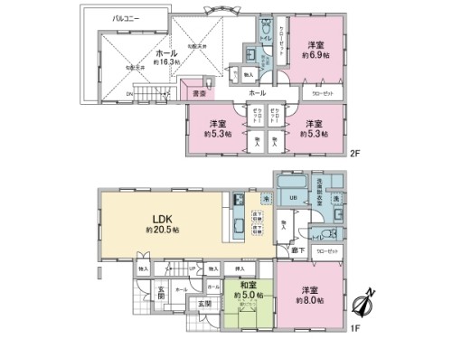 detached 神奈川県海老名市中央２丁目４－８　ニコービル１階