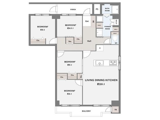 apartment 神奈川県横浜市港北区新横浜３丁目19-11加瀬ビル88　311号室